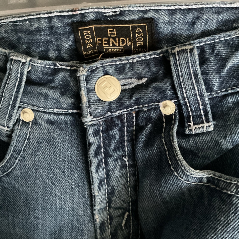 FENDI vintage RARE jeans - Picture 5 of 10